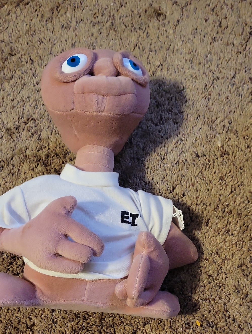 Vintage Plush ET Toy from Universal Studios 1980s.